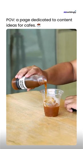 Advertizingly on Instagram: "Content ideas for cafes. Credit goes to the original creator. Follow for more content ideas. #contentideas #marketing #socialmediamarketing #usa #businessowner #café #contentmarketing #creativeads"