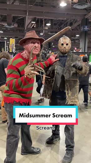 Welcome to the world’s largest horror convention! #midsummerscream #horrorconvention #halloween #horror