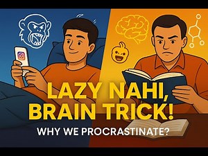 Procrastination Explained! Why We Delay Things? #psychologyfacts #procrastination #youtubefeed #lazy