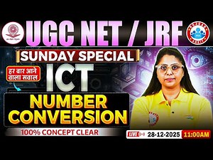 UGC NET JRF Dec 2025 | ICT UGC NET Paper 1 Conversion | ICT for NET JRF | By Priyanka Mam