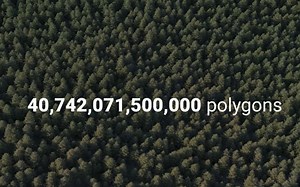 使用Forest Pack Pro种2000万棵树