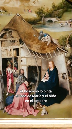 Museo Nacional del Prado on Instagram: "San José en el "Tríptico de la Adoración de los Magos" del Bosco, de 1494 Podéis ver este cuadro en la sala 56A del #MuseodelPrado"