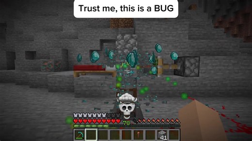 Minecraft BUG #minecraft #minecraftpe #minecraftjava #fyp #minecraftbug