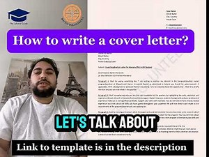 How to write cover letter for scholarships?