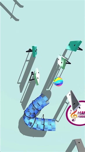 Alone Alan Walker song A2 - Marble Music #shortsfeed #marblemusicshorts