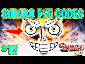 ⭐NEW SHINDO LIFE CUSTOM EYE CODES #12⭐