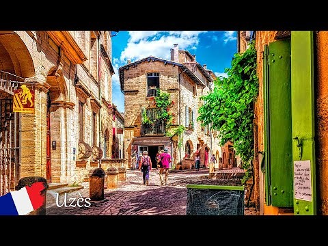 Uzès 🇫🇷 Most Beautiful Places in France 🌷 Medieval Royal Town Walking Tour 🌞