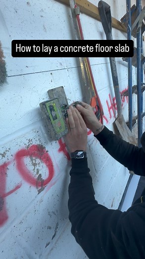 How to lay a concrete floor slab #howto #howtodiy #howtoperfect | Joe Baker