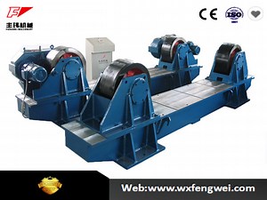 [Hot Item] 5-Ton Heavy-Duty Self-Turning Rotator with Durable PU Rubber Rollers