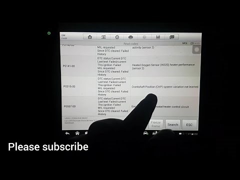 2011 Chevrolet Aveo LT : P0315 - Crankshaft Position System Variation Not Learned