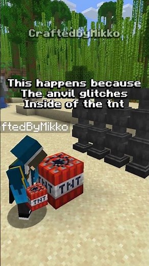 How to disable tnt explosion Block breaking #minecraft #gaming