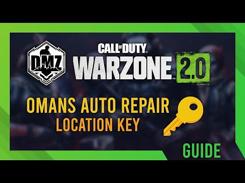 Omars Auto Repair Key | Location Guide | DMZ Guide | Simple