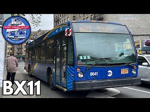 MTA: New Flyer C40LF, New Flyer XN40, New Flyer XD40 & NovaBus LFS action on the Bx11
