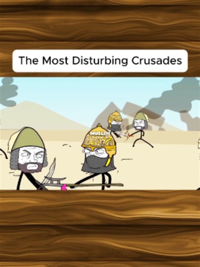 The Most Disturbing Crusades #2danimation #animation #history