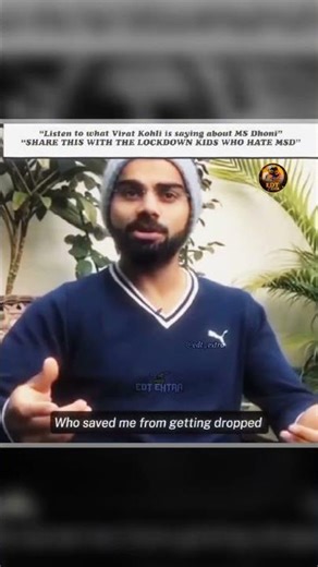 The Truth About Dhoni & Kohli’s Bond 🫂🐐...! | Dhoni's Legecy | #msdhoni #viratkohli #shorts