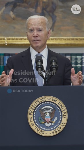 President Biden tested positive for COVID for a third time, backing out of the UnidosUS annual conference in Las Vegas. https://shorturl.at/dKmGe | USA TODAY