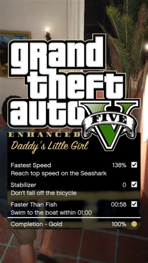 "Daddy's Little Girl" TIPS to GOLD! #GTA5 #Shorts