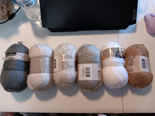 Loops & Threads Woolike - 6 Ball Bundle - Natural Colors - Etsy