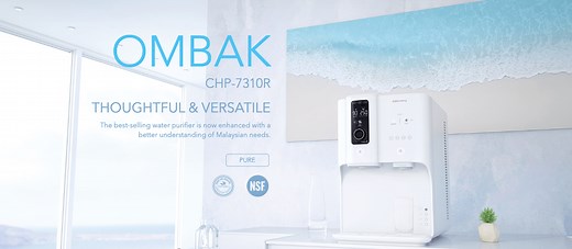 NEW Coway Ombak: The Best Selling Water Purifier, RO Filter Malaysia