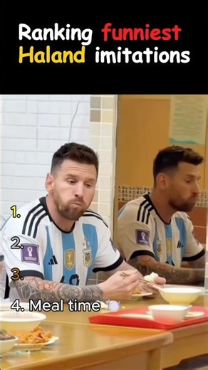 Ranking Haland funniest imitations 😆😆