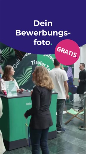 Karrieremesse // career & competence am 29. April von 10 bis 16 Uhr im Congress Innsbruck. GRATIS.
