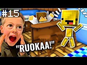 Kassulle LOPUTTOMAT Ruoat? | Minecraftia 9-Vuotiaan Kanssa! #15