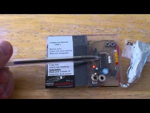 Détecteur de radioactivité à BPW34 avec microcontroleur.