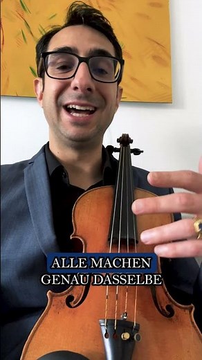 Technik meistern? Die besten Geigenlehrer sagen alle das Selbe: