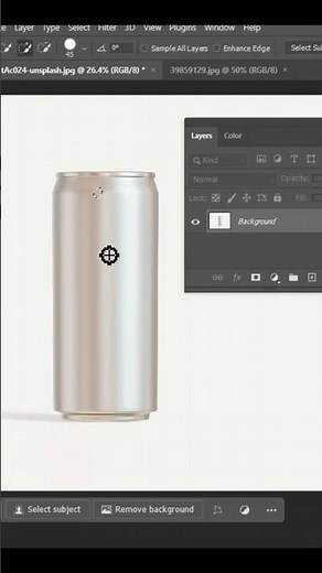 Can Label Design in Photoshop – Quick Edit!