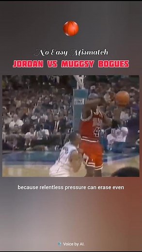 Michael Jordan vs Muggsy Bogues | The Mismatch That Wasn't