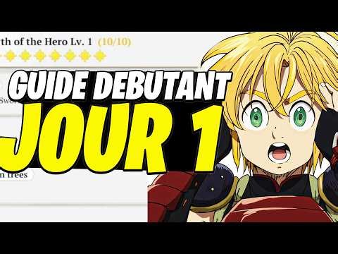 LANCEMENT MONDIAL 7DS ORIGIN ! REROLL ET CONSEILS DÉBUTANT !