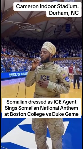 Somalian National Anthem Performance at Duke Game