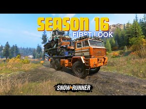 SnowRunner Season 16 Update - New Trucks, Trailers and Maps