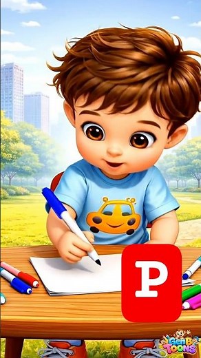 Letter P Song & Phonics | P for Parrot, Pen , Pizza | ABC Kids Cartoon #phonicsforkids #funnyvideo
