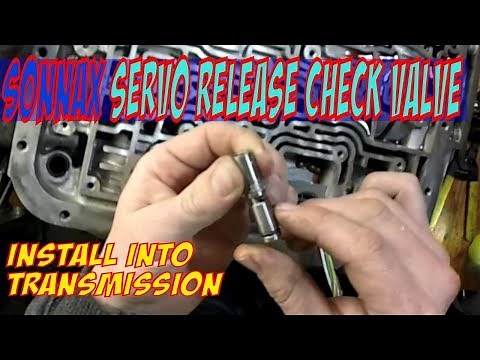INSTALL 77701-076 sonnax 4l60e Servo Release Check Valve Kit