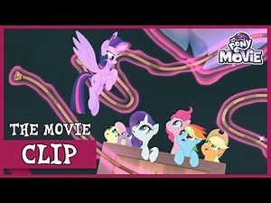 The Mane 6 Escape From Tempest To Mount Aris! | My Little Pony: The Movie [Full HD]