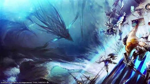 【FF14】混沌的漩涡(极水神)女声版30分钟循环