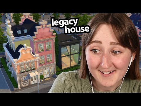 i built a GIANT HOUSE for my sims legacy challenge