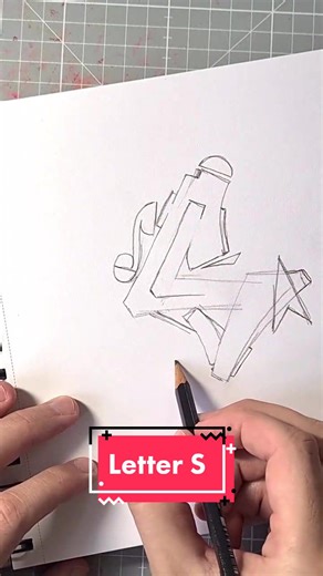 Creating Wildstyle Graffiti Letter S