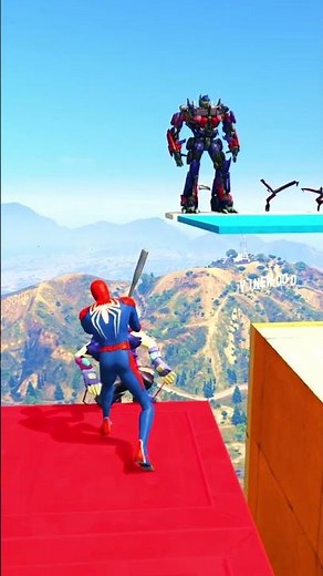 GTA 5 Epic Water Ragdolls Spiderman Jump/Fails Ep 1217 #shorts