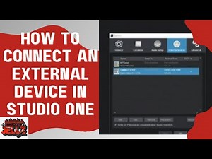 Discover the best methods for connecting external devices in Studio One