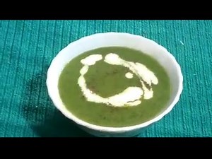 Palak Soup || Cream of Spinach Soup || Palak soup recipe