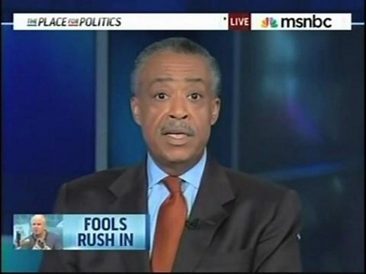 Sharpton responds to Limbaugh "racist teleprompter"