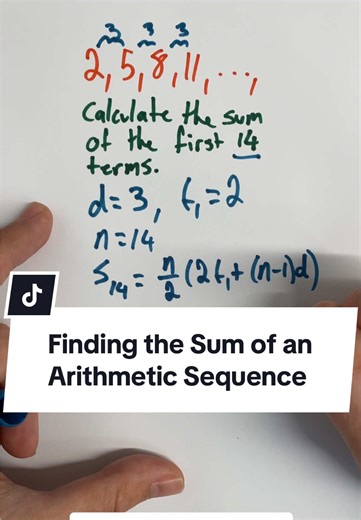 How to Solve the Sum of Arithmetic Sequences