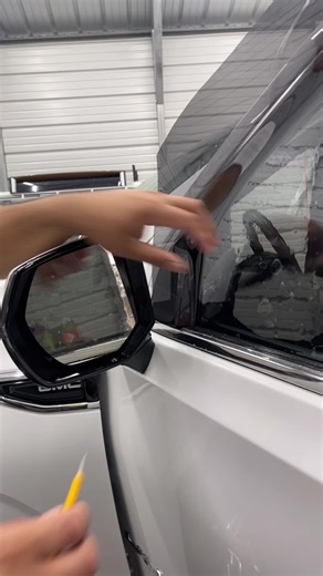 Hand cut or plotter! #handcut #plotter #tintplotter #tint #tinting #tintingwindows #absolutewindowtint