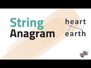 String Anagram | C program | Bangla