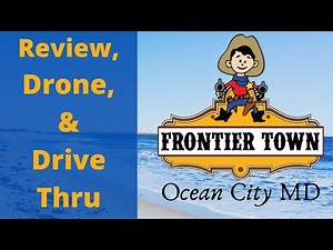 Frontier Town Campground Ocean City MD Review, Drone, & Drive Thru S2E5