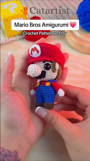 Crochet MARIO BROS Amigurumi 😍❤️ #amigurumi #crochet #supermario #mariobros