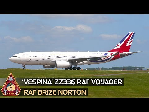 MEET VESPINA THE RAF MULTI ROLE TANKER TRANSPORT VIP AIRCRAFT • ZZ336 RAF BRIZE NORTON
