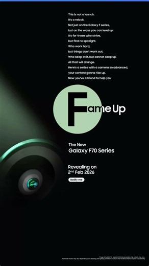 New samsung f 70 series is coming 🥳🥳 #tech #samsung #f 70 #trending